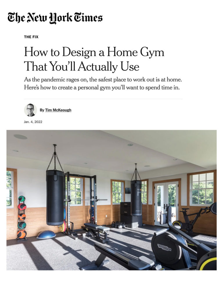 How to Design a Home Gym That You’ll Actually Use
